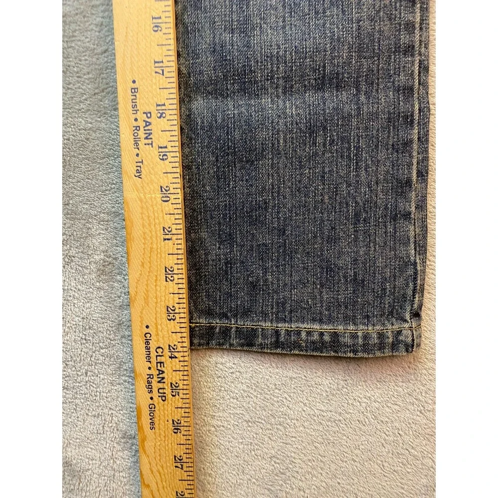 Wrangler Boys 10 Regular Five Star Straight Dark Wash Adjustable Waist Jeans